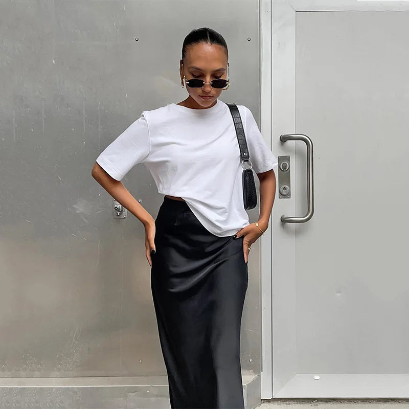 Slim Trumpet Office Skirt