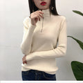 CozyZip High-Neck Knit