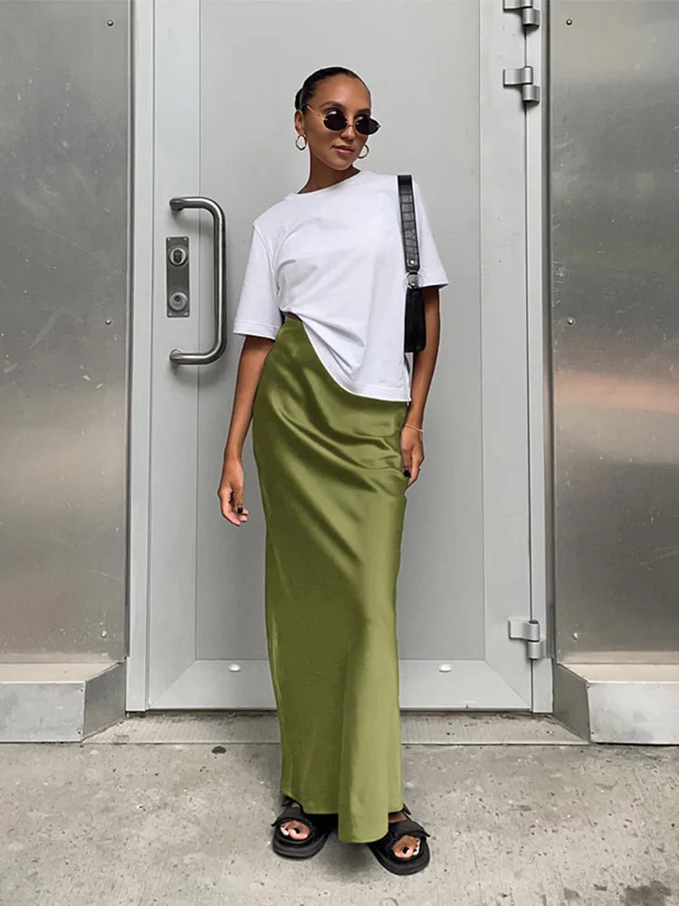 Slim Trumpet Office Skirt