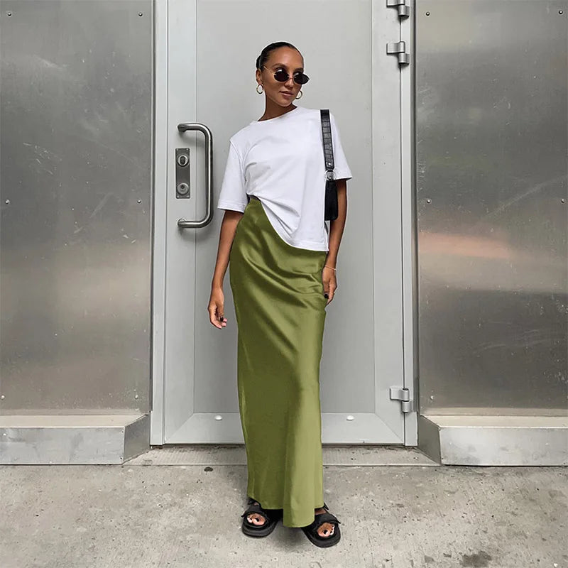 Slim Trumpet Office Skirt